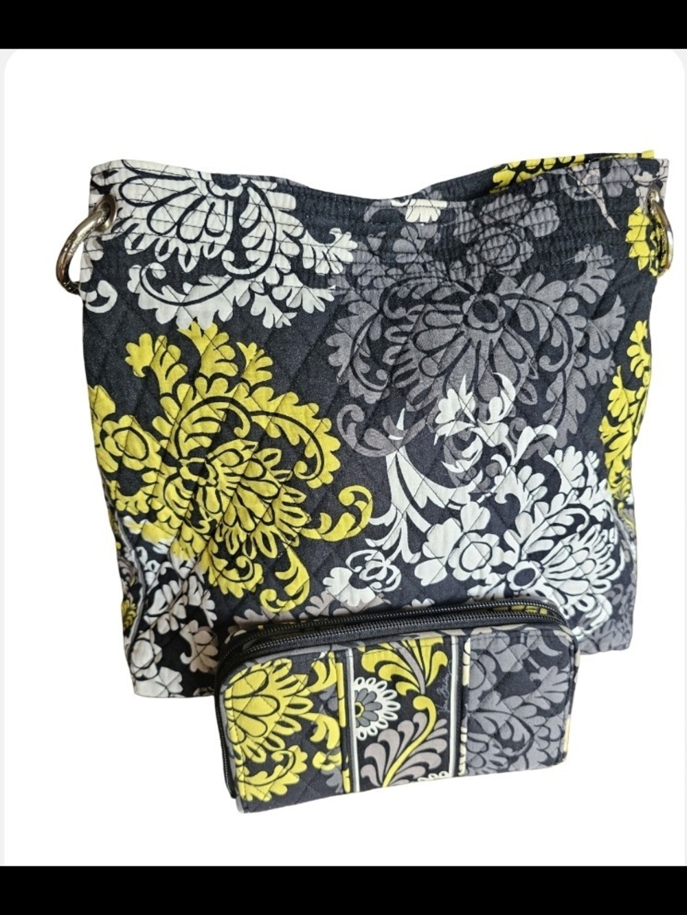 Vera Bradley "Baroque" Tote And Wallet Set